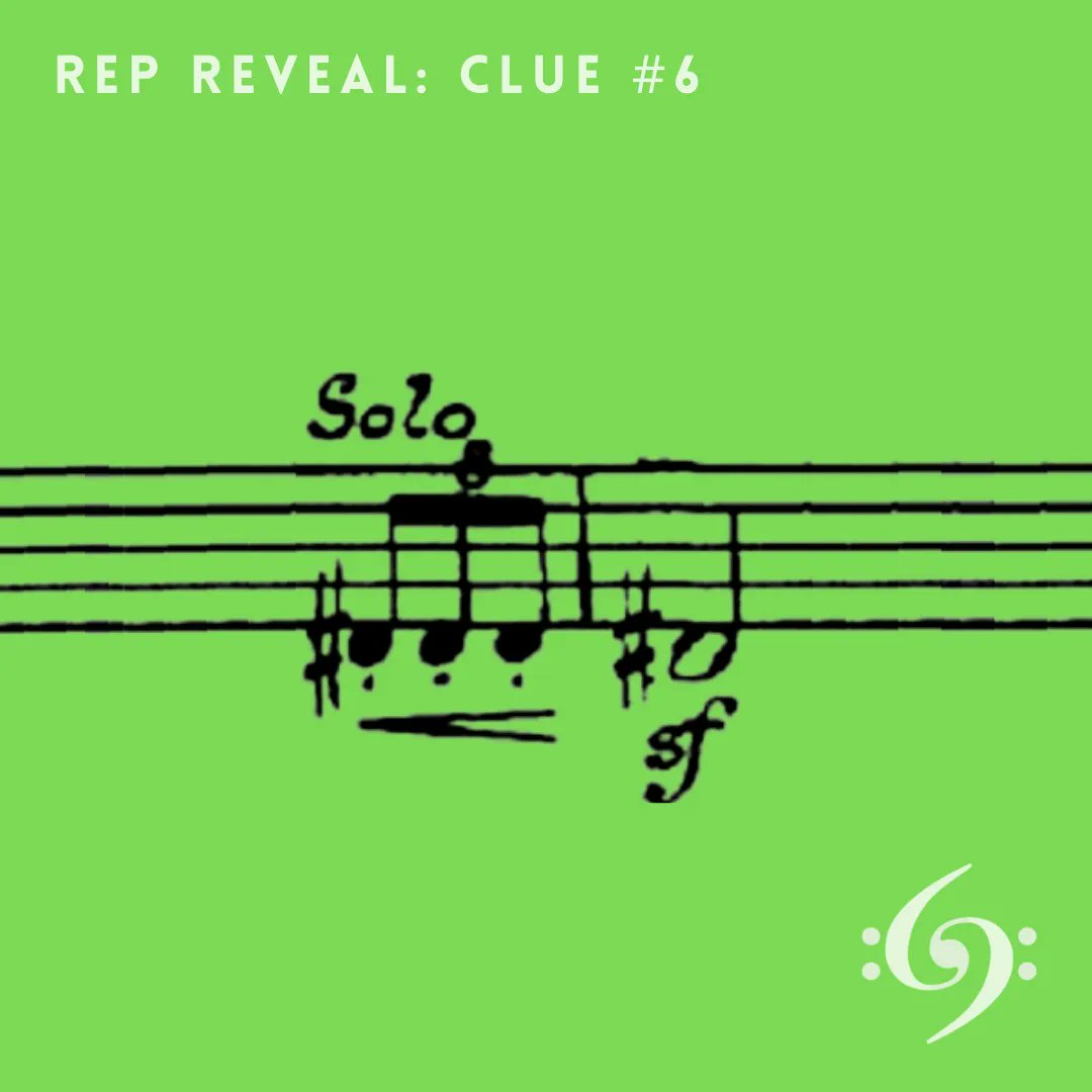 ulsymphony's tweet photo. ❓REP REVEAL‼️ Clue 6️⃣
🎶These are the first bars of the WHOLE work! Like clue #5, this is one of the work’s most recognisable motifs.
📝And remember, APPLICATIONS ARE OPEN! You can already audition for our exciting next season here: https://t.co/ih7cizyVK4
  🎻 https://t.co/deNff3UoqI