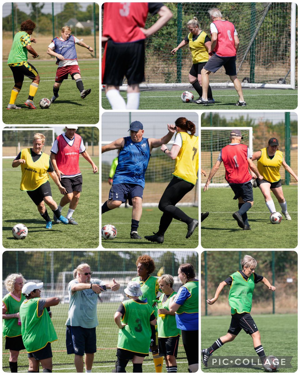 Great training session yesterday at <a href="/Cheshunt_WFC/">Cheshunt WFC</a> with the over 40’s &amp; over 50’s plus the mens over 70’s 
One club one community 💛💛#cheshuntwalkingfootball #walkingfootball #teammates #inspiration #fun #friendship #goals #hertfordshire #sport4all