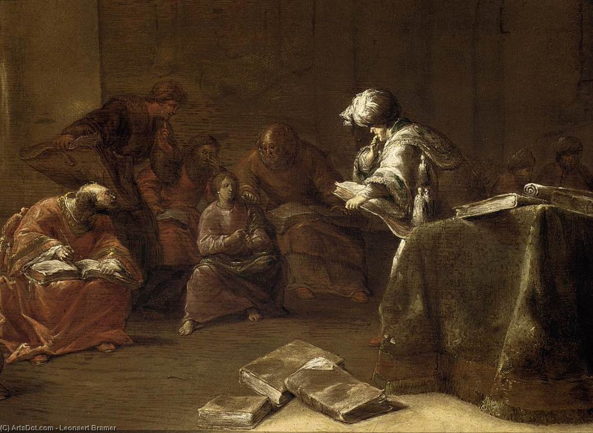 April_Shorty_'s tweet photo. CHRIST AMONG THE DOCTORS
#Artist: Leonaert #Bramer
Topic: #Christianity #Religious
Size: 33 x 44 cm
Technique: #Oil On #Panel
#Art #ArtTwt #Painting #OilPainting #LeonaertBramer #Christ #Jesus #JesusChrist #Doctors #Doctor https://t.co/1d8p5BKbay