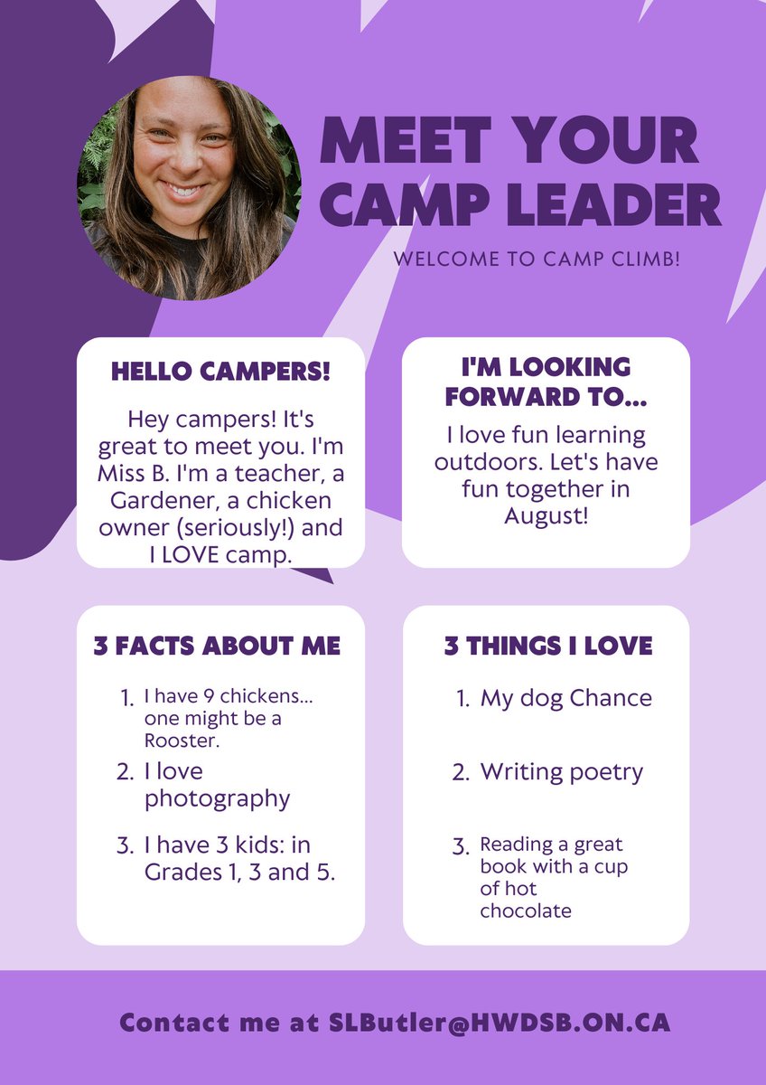 Had a great summer break! Camp CLIMB starts Monday at <a href="/POW_HWDSB/">Prince of Wales ES</a> &amp; I can’t wait to meet our summer campers!