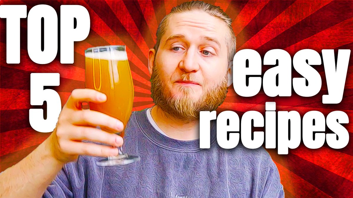 Fancy getting started with #homebrewing but don't know what to brew, or just want a nice easy recipe to make?

These are just 5 of the easiest recipes to make your own outstanding beer.

Let me know which recipes you'd like to try?

buff.ly/3SvDui2 

#brewing