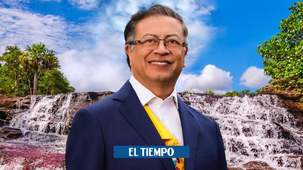 Citytv's tweet photo. 📸 Tras un intenso viaje de una hora en avión, otro recorrido en helicóptero y una caminata de más de 40 minutos encontraron el lugar para la foto. Esta es la historia de la foto presidencial de Petro → https://t.co/dtbNuAN4Ft https://t.co/uV2j5948LI
