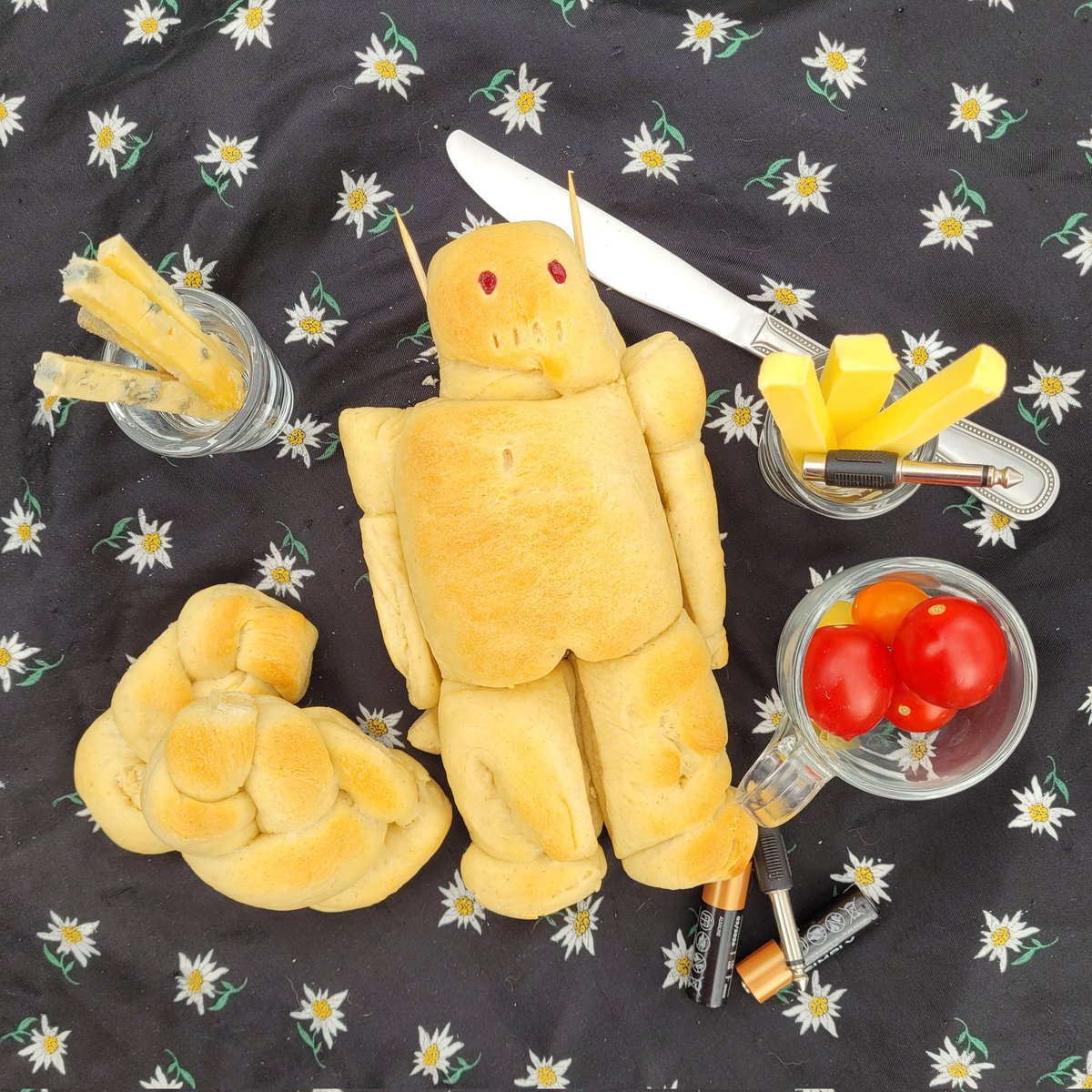 For #100, it is becoming a tradition at this point, that I bake bread once a year and only for gish. I was quite pleased with this guy!