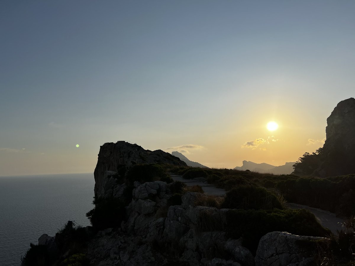 The ride up to Cap de Formentor was spectacular today ☀️🚴🏻‍♂️🚵🏽‍♂️