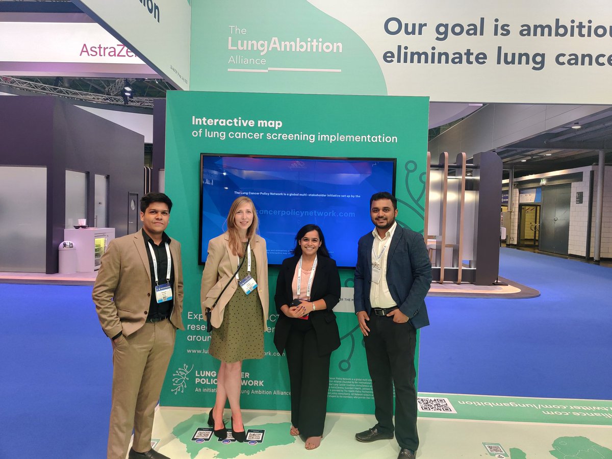 Shreshth Bansal (@shreshth_bansal) on Twitter photo Met Eleanor Wheeler from The <a href="/HealthPolicyPtp/">The Health Policy Partnership</a> to discuss <a href="/LungPolicy/">Lung Cancer Policy Network</a> and technology gaps that <a href="/qure_ai/">Qure.ai</a> is addressing through The <a href="/LungAmbition/">Lung Ambition Alliance</a> Alliance. #WCLC22
<a href="/_ankitmodi/">Ankit Modi</a> <a href="/ketaki_kakade/">Ketaki Kakade</a> <a href="/_rohitghosh/">Rohit Ghosh</a> <a href="/IASLC/">IASLC</a> Met Eleanor Wheeler from The <a href="/HealthPolicyPtp/">The Health Policy Partnership</a> to discuss <a href="/LungPolicy/">Lung Cancer Policy Network</a> and technology gaps that <a href="/qure_ai/">Qure.ai</a> is addressing through The <a href="/LungAmbition/">Lung Ambition Alliance</a> Alliance. #WCLC22
<a href="/_ankitmodi/">Ankit Modi</a> <a href="/ketaki_kakade/">Ketaki Kakade</a> <a href="/_rohitghosh/">Rohit Ghosh</a> <a href="/IASLC/">IASLC</a>