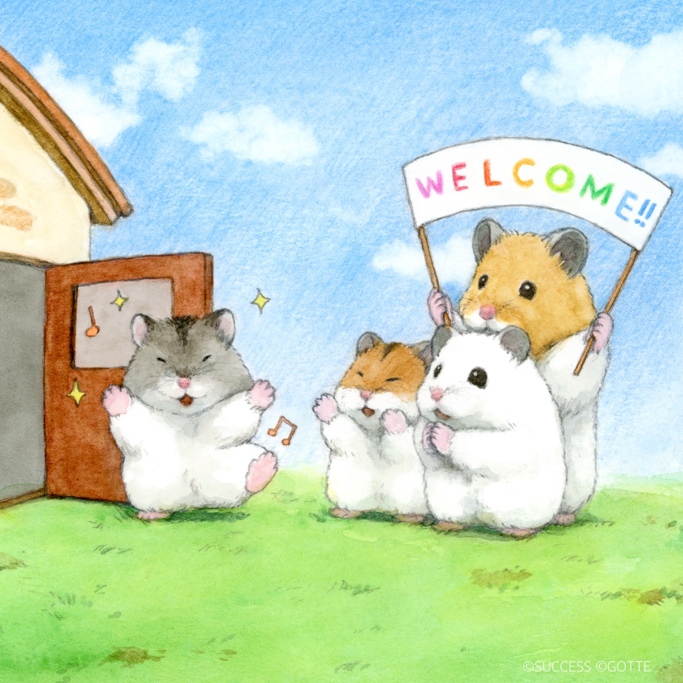 公式 ハムスターの里 配信ちゅう ハムスターの里へようこそ イラスト Ap Hamham ハム里 イラスト T Co Lzokew76rq Twitter
