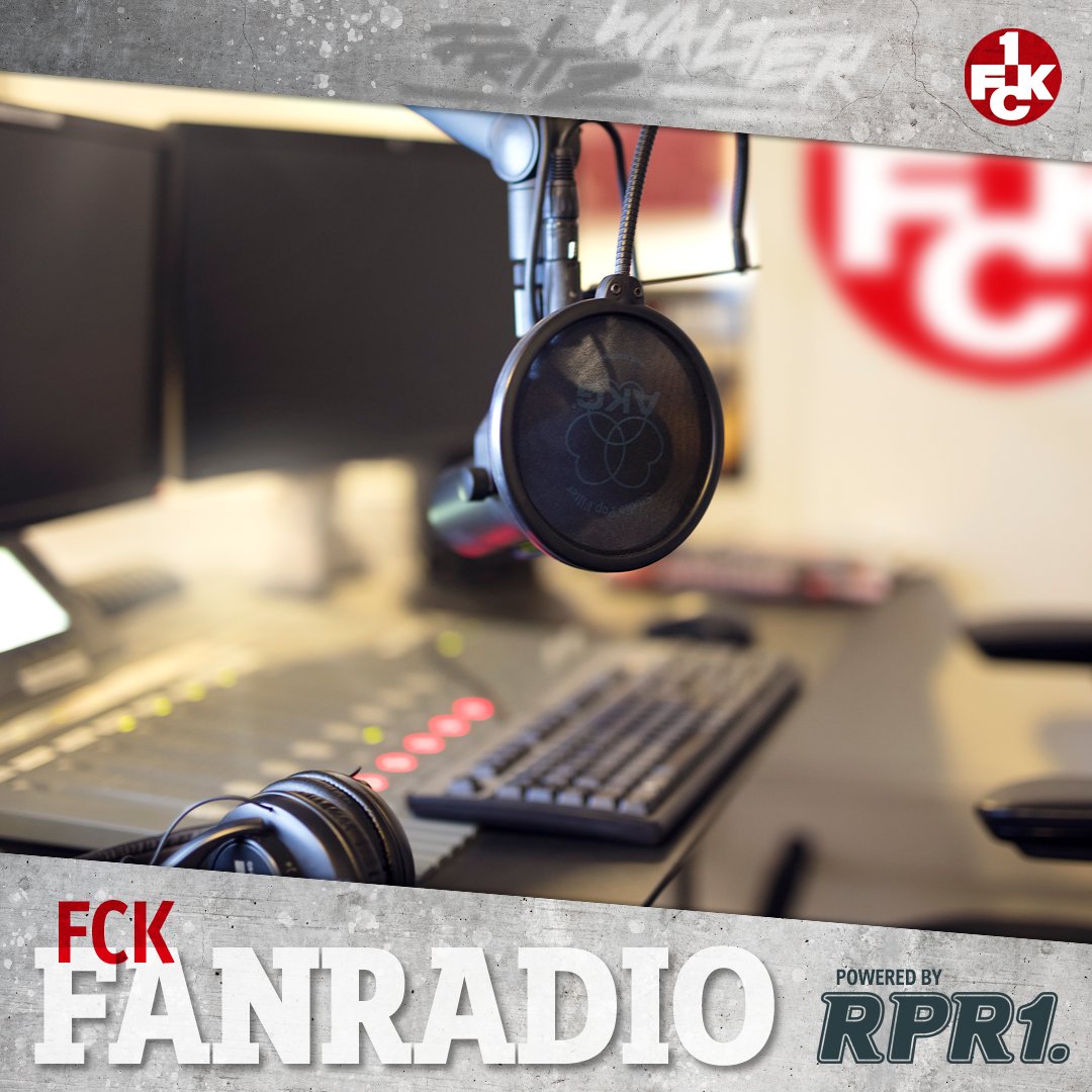 Auch beim heutigen Heimspiel ist unser #FCK-Fanradio powered by <a href="/RadioRPR/">RPR1.</a> für Euch am Start! Um 12.30 Uhr geht es los: bit.ly/FCK-Fanradio_2… // #FCKFCSP #Betze