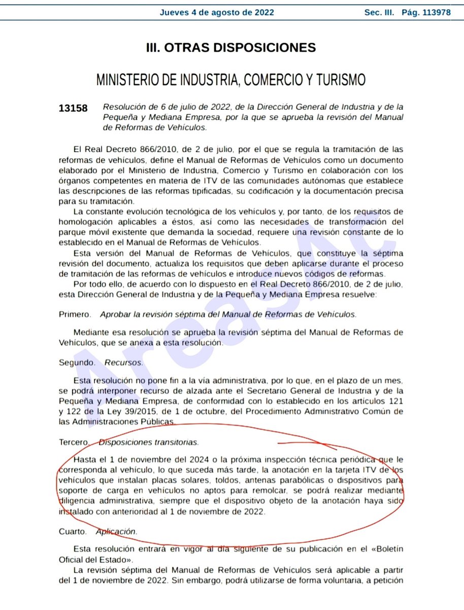 ❗❗ Última hora sobre Manual de Reformas en Autocaravanas en la ITV...❗❗