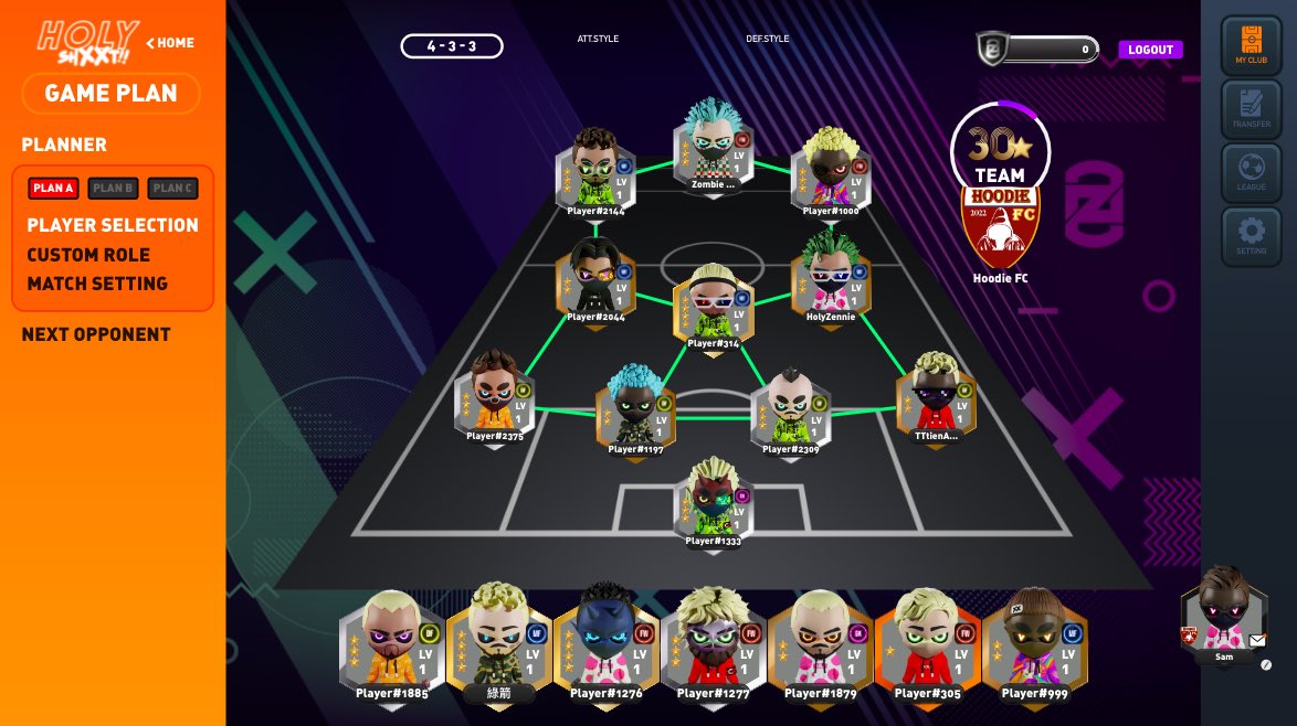 HolyHoodieFC's tweet photo. 🔥🔥Trial-season is coming, It's time to plan the squad🧐

@HolyShxxtNFT 
@HolyHoodieFC 
@samklwong 

#communitygamefi
#footballNFT
#footballmanager https://t.co/DvvPTaH8TV