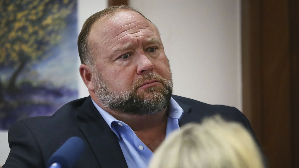 CTVNews's tweet photo. What does Alex Jones’ US$49.3M verdict mean for the future of misinformation? https://t.co/fAzcd2DMvr https://t.co/pXWJ9MH9bd