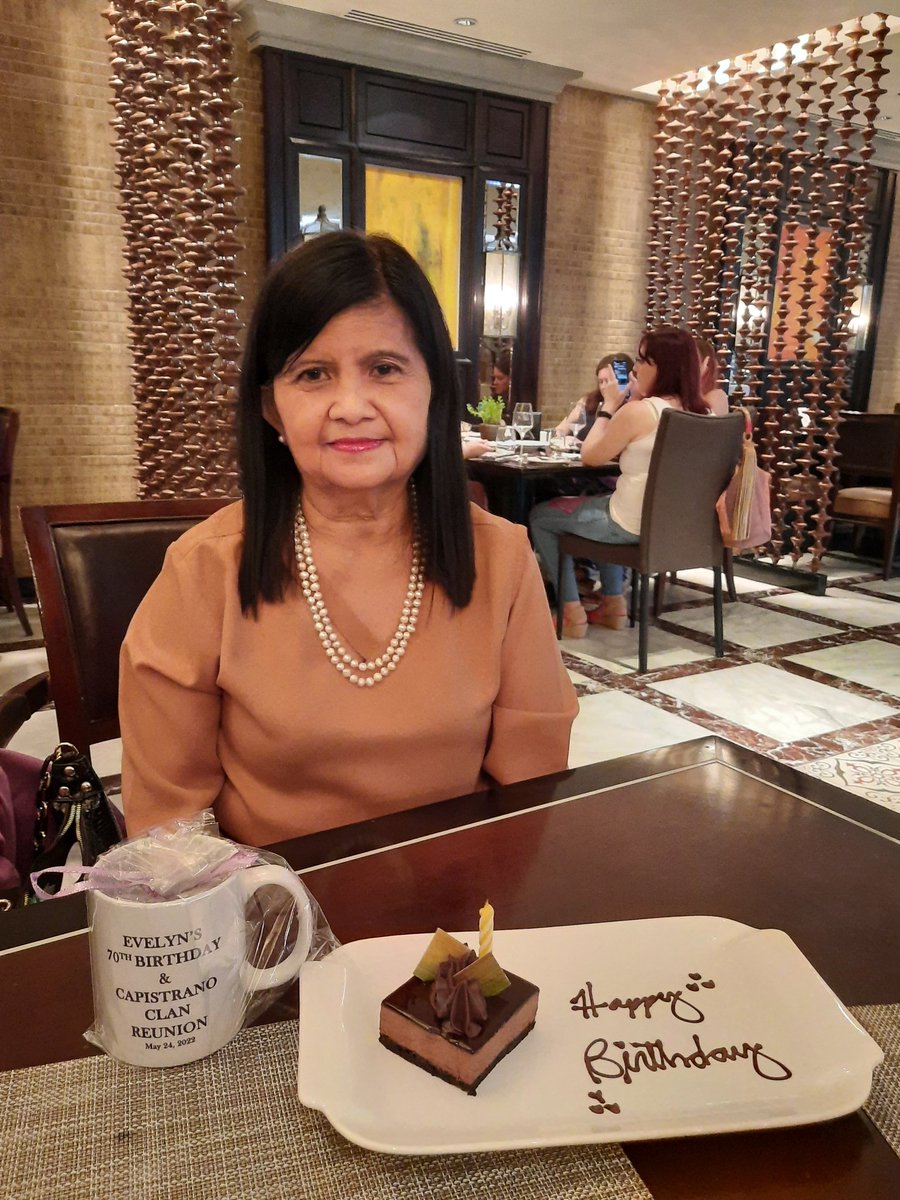My 70th b'day.