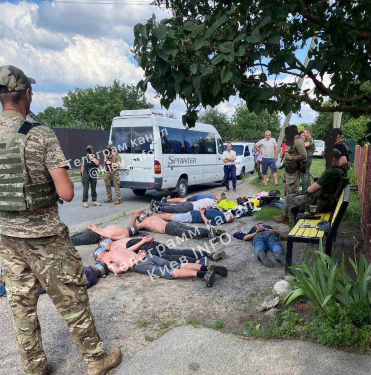 В Київській обл, с. Ясногорівка пов’язали дрг. 12 тушок. Щось зачастили ці тварі