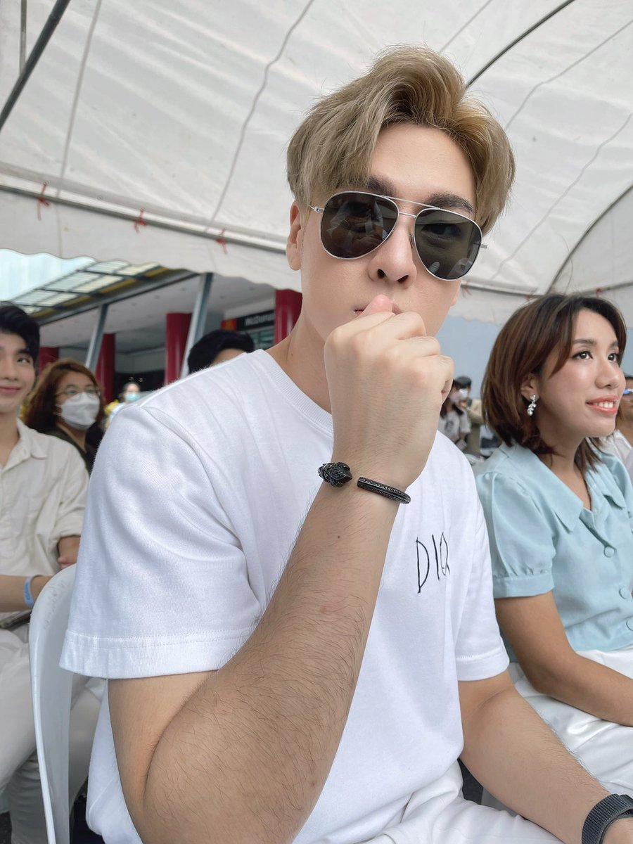 clublove's tweet photo. แต่เช้า👼🏻😇 ขอบคุณทุกคนมากๆนะครับ🙏🏻💯🤍💙
#แถลงข่าวMakeaWish 
#บวงสรวงMakeaWish 
#ภารกิจMakeaWish 
#ภารกิจนายเทวดา https://t.co/9NrjLP1DmB