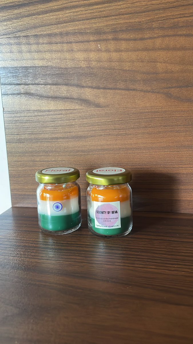 revathi_roy's tweet photo. @AnupamPKher do have a look at my special Independence Day candles made at home. https://t.co/cjsy9GxQjj