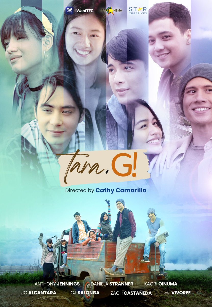 StarCinema's tweet photo. Onti na lang, aandar na!!! 🚐🫶🏼

Here’s the SECOND OFFICIAL POSTER of #TaraG! 

G na ba kayong makasama ang tropa na sasamahan kayo sa hirap at ginhawa patungo sa iisang pangarap? Walang Iwanan Sa Ere ha 😉

Tara, G! 🤩

#TaraGOfficialPoster
#KamiAngTaraG https://t.co/g83f4lFLIo