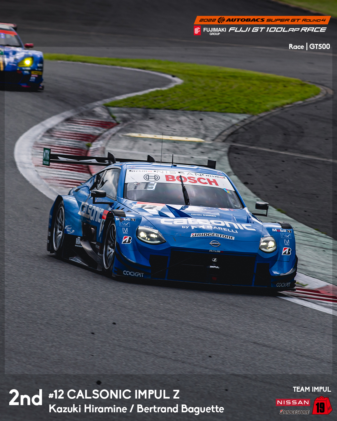 CALSONIC IMPUL Z 2022 カルソニック インパル スーパーGT No.12 カルソニック IMPUL Z | GT500 チーム&ドライバー 2022