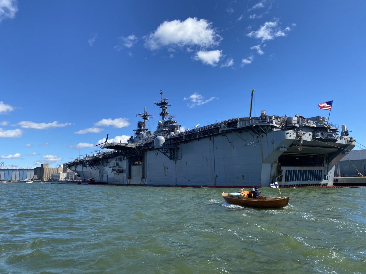 RT @CharlesLindberg: We joined the #USSKearsarge ship spotting crowd at Helsinki West Harbour. https://t.co/rGoKYFWCZK