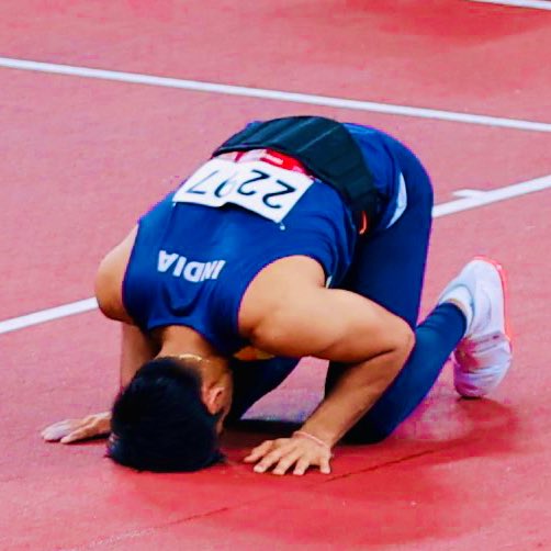 One year on from a moment that has forever blessed me. Thank you for your support, India! 🇮🇳🏅

#Tokyo2020