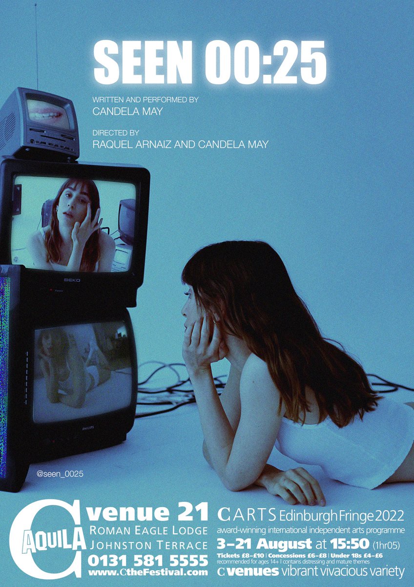 Hi! Today is a wonderful day to come to the theater and enjoy the <a href="/edfringe/">Edinburgh Festival Fringe</a> . Come to know the story of Miss A!
15:50 at the C Aquila <a href="/Cvenues/">C ARTS | C venues</a>
#edfringe #EdFringe2022 #EdFringe22 #femifringe #tweetthemedia #seen0025 #missa