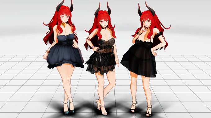 今日は一番右側の衣装にお着がえ✨
好みがでるのか、似たような雰囲気の衣装で揃ってしまう😅
はぁー、サンダル姿のヴィンディケアさんいいですなあ😍 