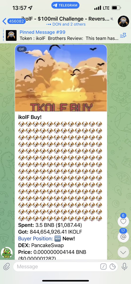 BrotherMKT's tweet photo. @ikolf_official @1goonrich you like low cap gems… here is one for you! #Bullish #ikolf https://t.co/n3mqIFHoqv