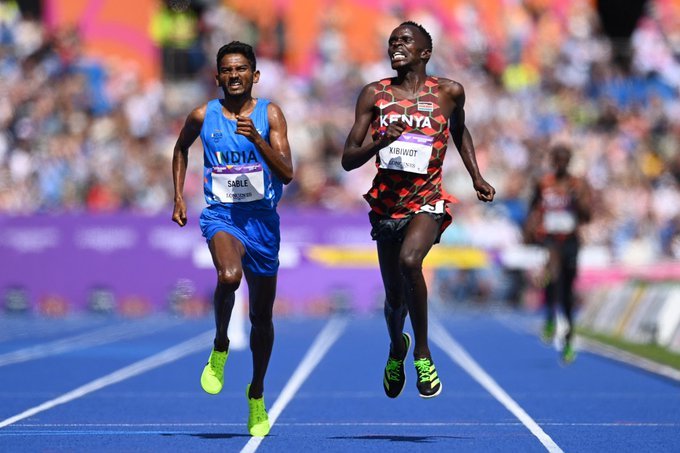 3000m Steeplechase competition in commonwealth games since 1998......
See the dominance of KENYA 🇰🇪

1998 👉🇰🇪 🇰🇪 🇰🇪
2002 👉🇰🇪 🇰🇪 🇰🇪
2006 👉🇰🇪 🇰🇪 🇰🇪
2010 👉🇰🇪 🇰🇪 🇰🇪
2014 👉🇰🇪 🇰🇪 🇰🇪
2018 👉🇰🇪 🇰🇪 🇰🇪
2022 👉🇰🇪 🇮🇳🇰🇪
That's #AvinashSable for you
🥈 For INDIA 🇮🇳