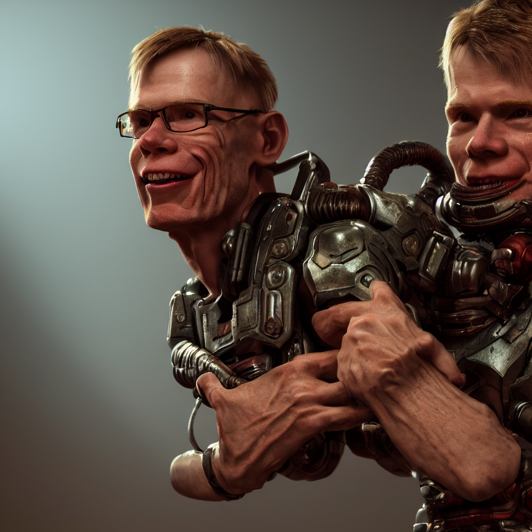 John Carmack Doom Slayer #stablediffusion