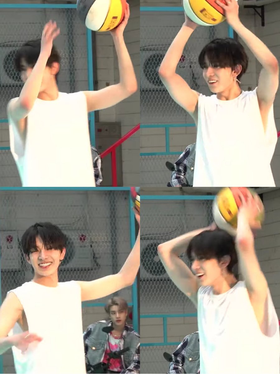_fleurblooms's tweet photo. we finally got to see heeseung in sleeveless while playing basketball ohmygod 🚶🏀 https://t.co/lf9PnUjicd