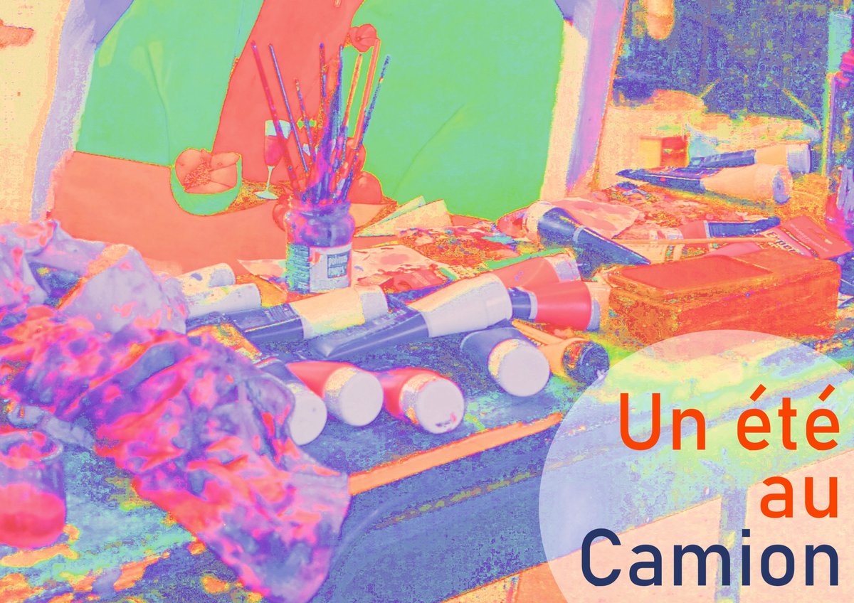 roubaix's tweet photo. En août, @LeCamionRoubaix propose "Un été au Camion" : des activités modelage, peinture, couture, création musicale, gravure ou collage pour les petits, et pour les grands ! https://t.co/xiStwAtO1N 🖌️ #Roubaix https://t.co/vAUJYdn7zw