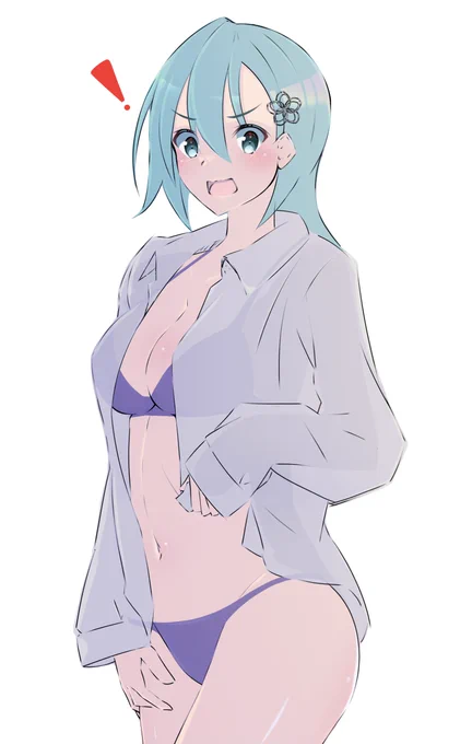 彼シャツ鈴谷 