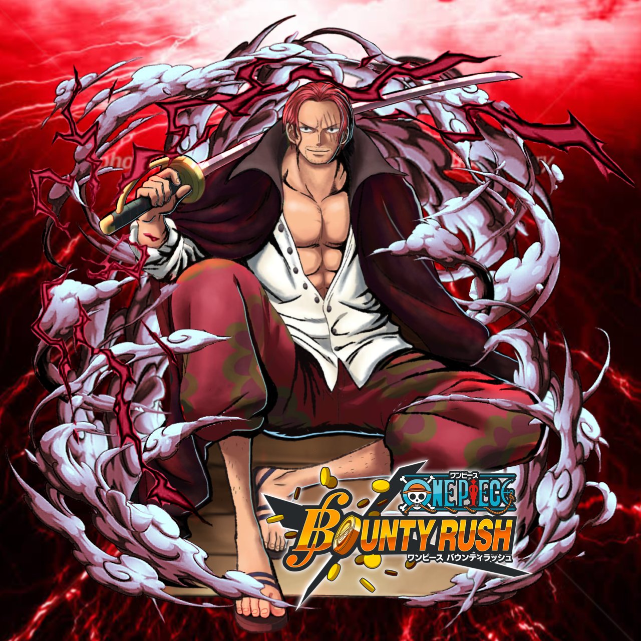 ワンピース　バウンティラッシュ　キャンペーン当選品　シャンクス　Tシャツ ONE PIECE バウンティラッシュ【公式】 on X: 