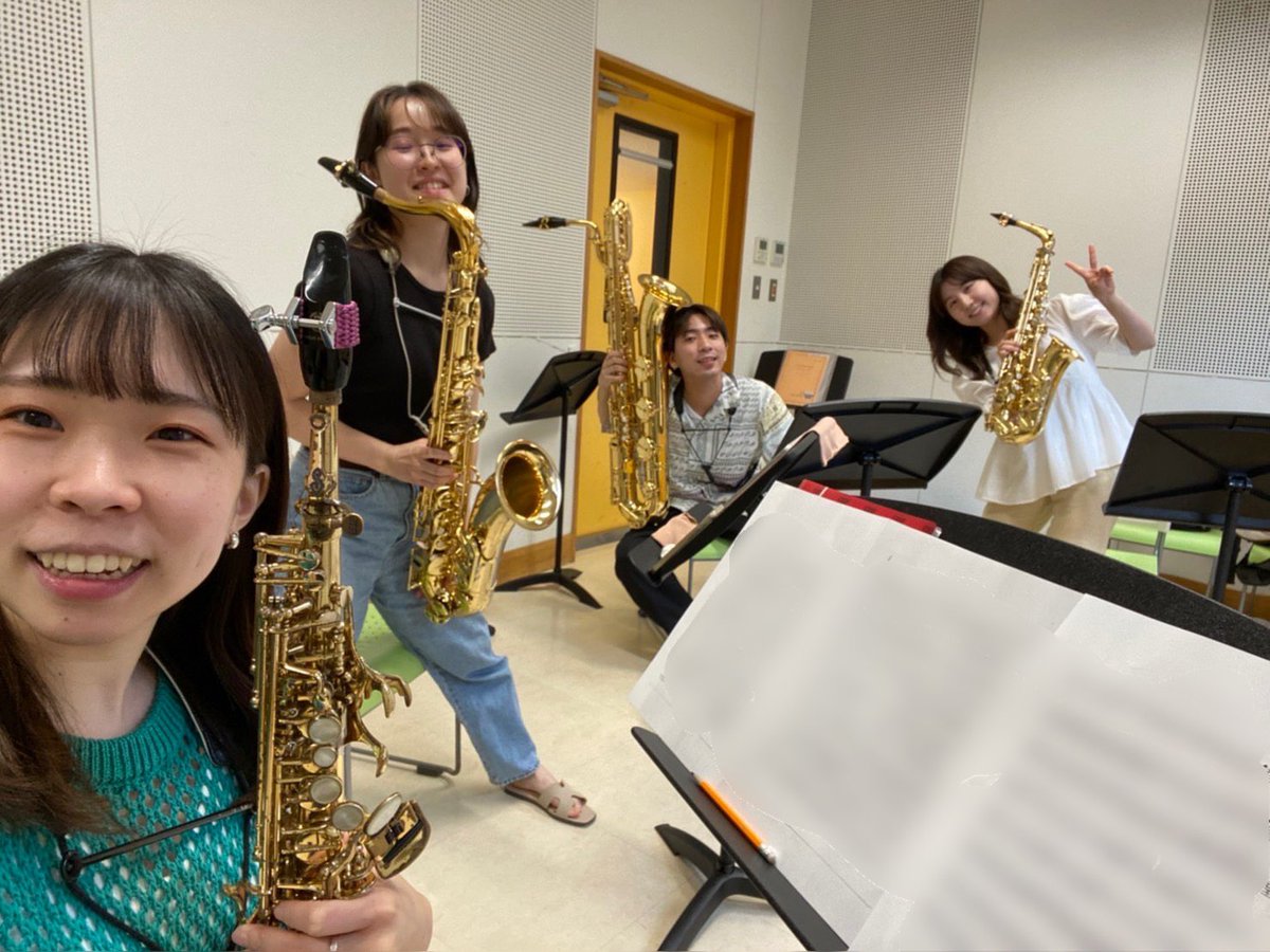 reliefquartetto's tweet photo. こんにちは！
暑い日が続いてますね💦

いよいよコンサートも来週の土曜日となり、本日も合わせをしてきました！😊
感染症対策や検査もしっかりして万全の状態で皆様に安心してお届けできるよう、残り数日頑張ります！

8/13(土)長野県で皆様にお会いできるの楽しみにしてます♪
※当日券もあります！ https://t.co/6b5BWhApx6