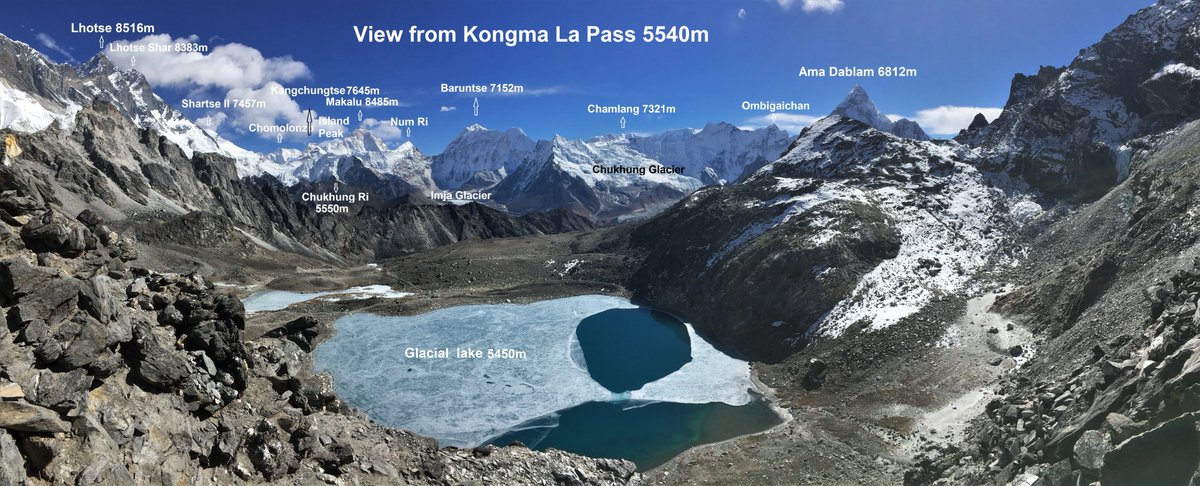 NatureLoversT_T's tweet photo. Sleepy Sunday!😜
Enjoy this epic shot taken from Kongma La Pass, during Everest 3 passes trek. PC: Stephane Kelomey
We do what we do & we serve. Let us take you to the wonderlands of Nepal. info@natureloverstrek.com
#nepal #travel #naturelovers #everestbasecamp #3passes https://t.co/jcJVfEvJyI
