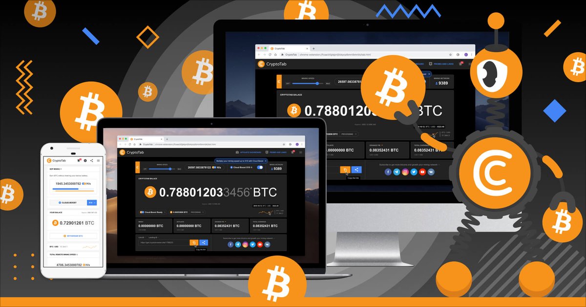 CryptoTSurfer's tweet photo. Switch your browser to CryptoTabBrowser!
There are many benefits with this browser
You can earn bitcoins while using your browser,you can refer friends and family 👪 to earn yourself more coins.
#CryptoTabBrowser #cryptocurrency
#News #CryptoNews
https://t.co/FKBj1UD0Tu https://t.co/tPqClQmXKP