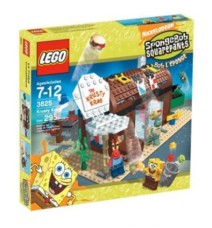RandomSBToys's tweet photo. LEGO SpongeBob: The Krusty Krab, released in 2006. https://t.co/MArdySRqUe