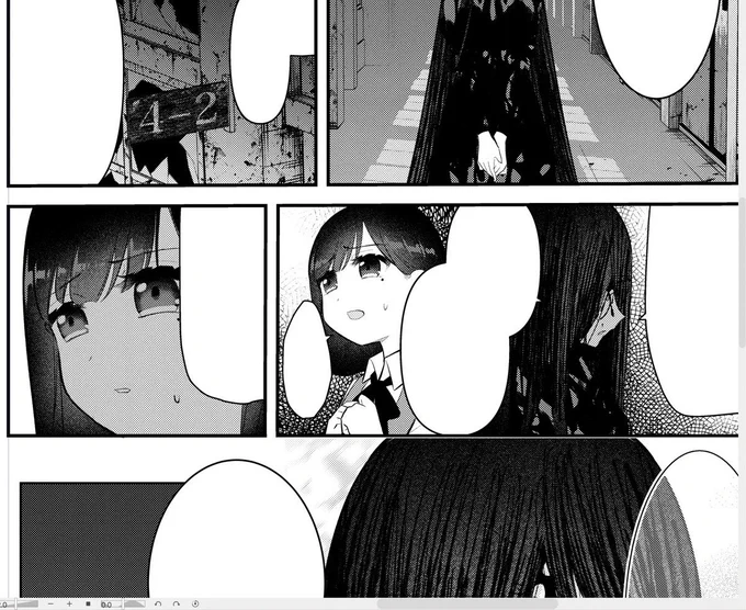 今月の原稿もようやく終わりが見えてきて今ラストスパートです🙌今回もアシスタントさん達に頑張ってもらったのでなんとか締切間に合いそうです😭ありがてぇ…🙏 