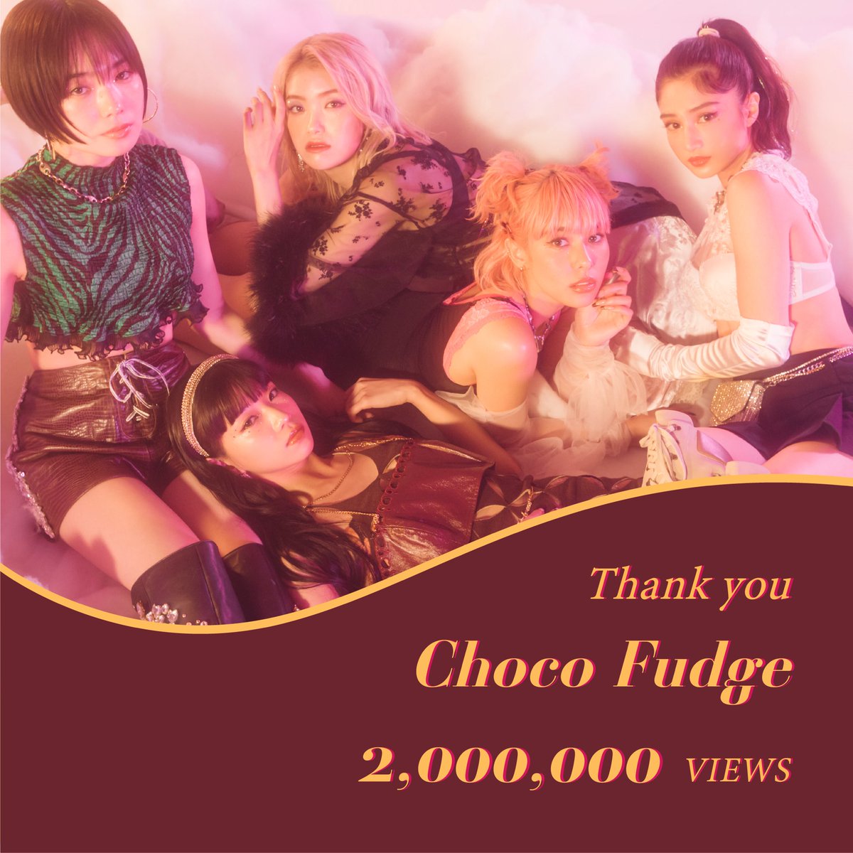 FAKYjp's tweet photo. \💖Thank you FAKY MANIA💖/
#ChocoFudge のMusic Videoが200万回再生を突破!FAKY MANIAの皆様ありがとうございます🍫
"Choco Fudge" has gained over 2 million views on YouTube ✨
Thank you🍫
▼MV
https://t.co/dpx5qzdgTk
#FAKY1stAlbum_F https://t.co/o9LwY77d5n
