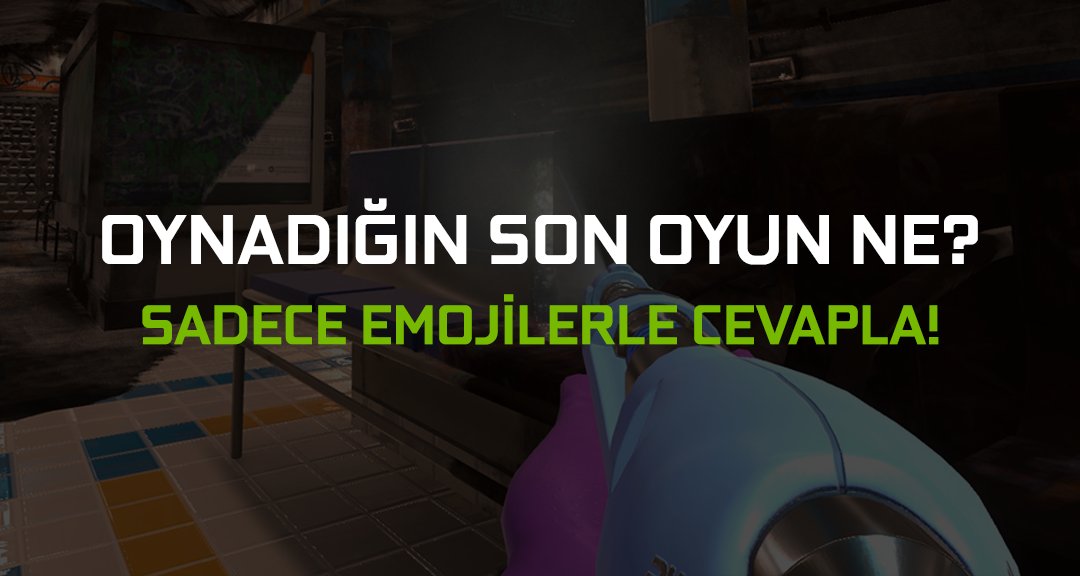 Soruyu cevaplayan, gönderiyi beğenen ve RT'leyen 4 takipçimize 250'lik Steam Wallet Code gönderiyoruz. 💚 Önümüzdeki Cuma 20.00'de bu gönderinin altında buluşalım.