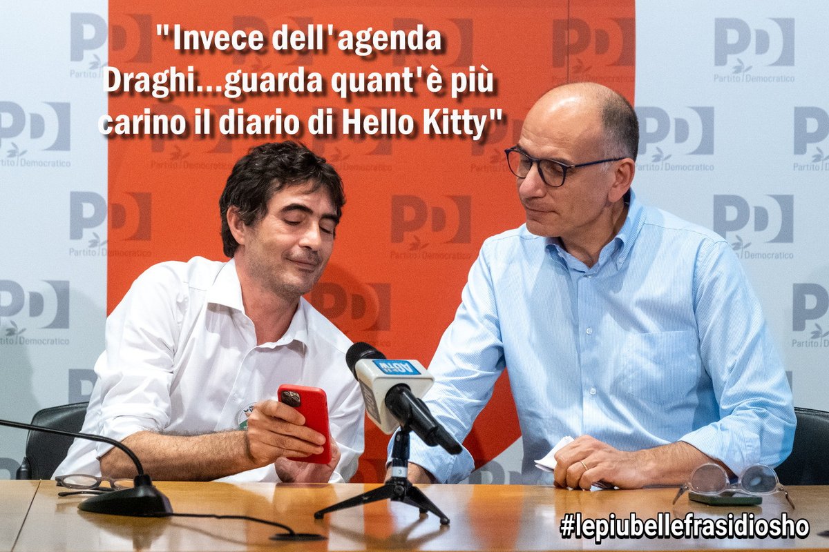 lefrasidiosho's tweet photo. #Letta #Fratoianni #AgendaDraghi https://t.co/zhfKaiQGPt