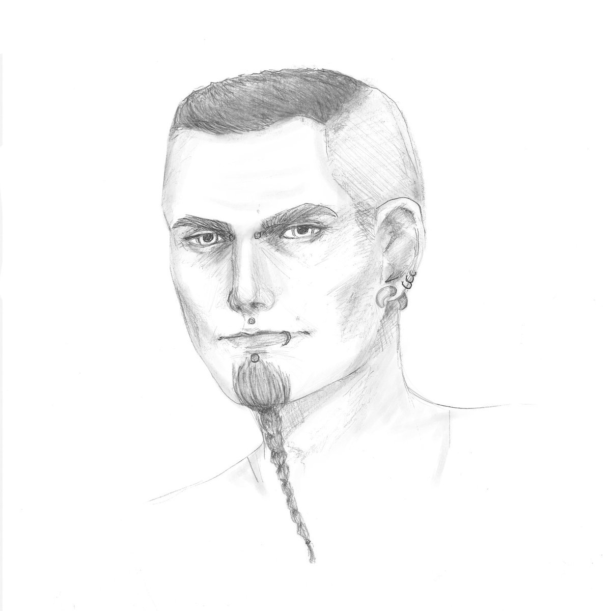 eli_stergiouli's tweet photo. Sketch of a male character. I think I will enjoy giving him mesh clothes a lot. 🔥
#characterdesign #indiedev #indiegame #gameart #gameartist #sketch #gamedev #gameassets #2Dassets #Illustrator #artist #digitalart #indiedev #krita #2dGameArtist #assets #pencilart #pencilsketch https://t.co/dip2up1vof