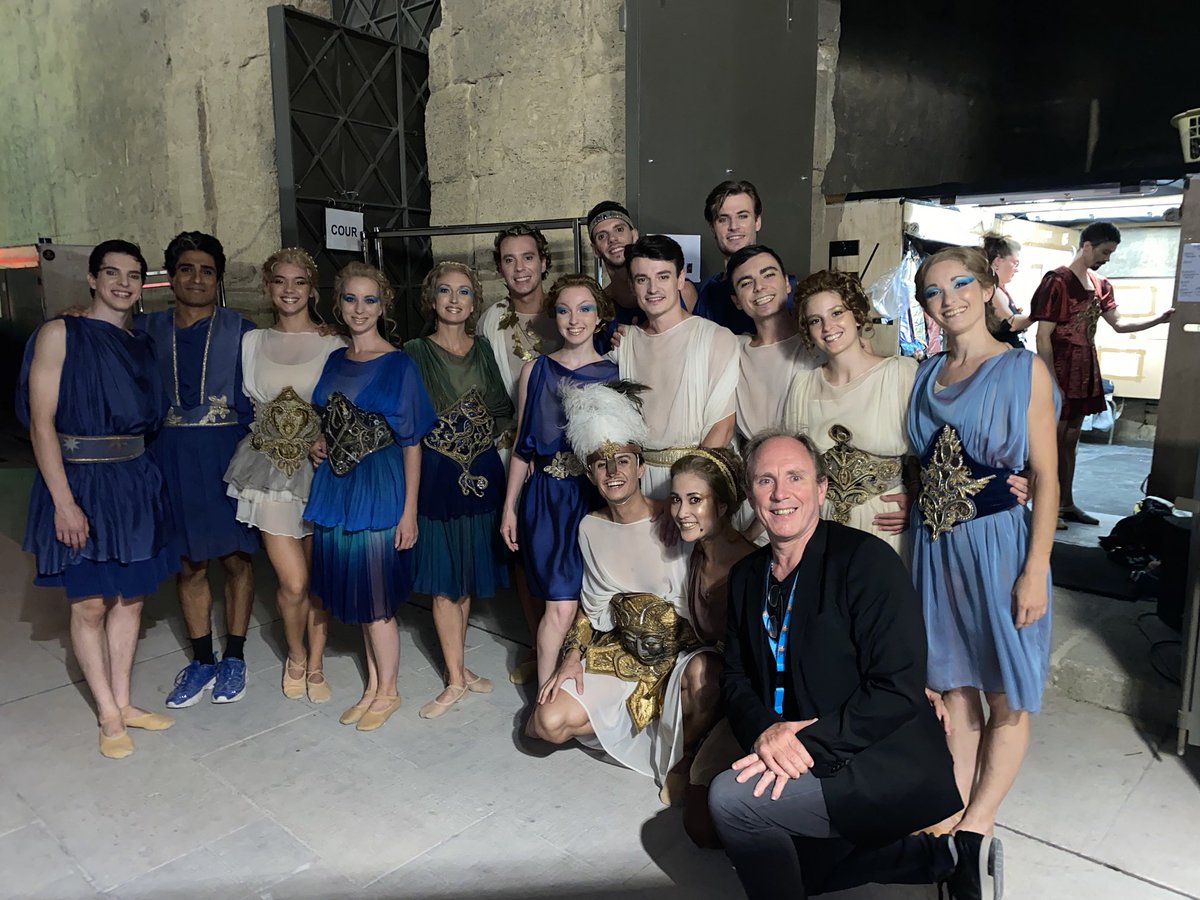 Thanks to you all! Such a wonderful team ⁦<a href="/BalletAvignon/">Ballet de l'Opéra Grand Avignon</a>⁩ and extra dancers! ⁦<a href="/choregies/">Chorégies d'Orange</a>⁩ #LaGioconda👍👏😍😍