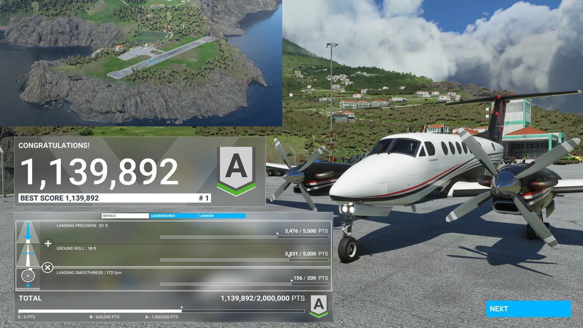 Architect611's tweet photo. So proud of my landing at Juancho E. Yrausquin Airport! It's the shortest commercial runway in the world at 400 meters (1,312 ft) long. In all honesty, any landing there that you don't fall off that cliff at the end is a win in my book. https://t.co/iUHBS9ExAe