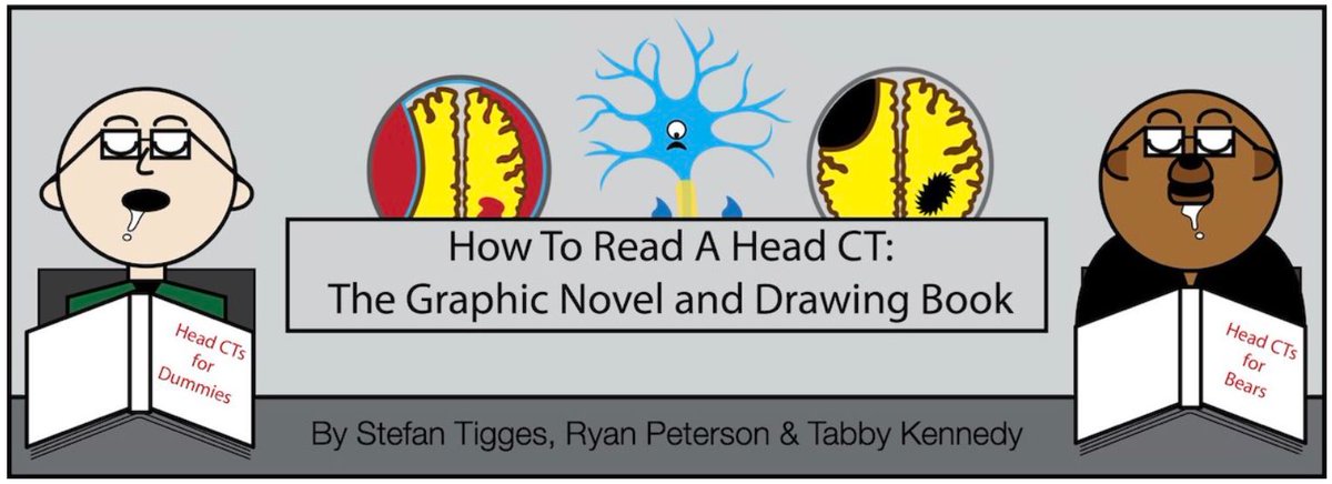 Our 'How to Read a Head CT' Comic is now available on @Radiopaedia! This free course includes >320 panels, 10 supplementary playlists, one lovable bear, 10 drawings for readers to do, 20 MCQs & innumerable bad jokes. radiopaedia.org/courses/free-s…