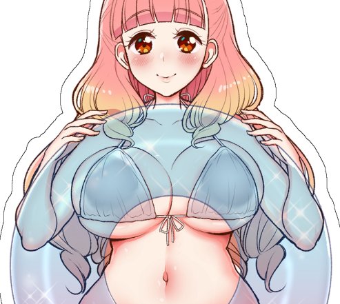 アイカツスケスケシール合同は相も変わらずビキニあいねちゃんで描いてるよ(というかもう提出した) 