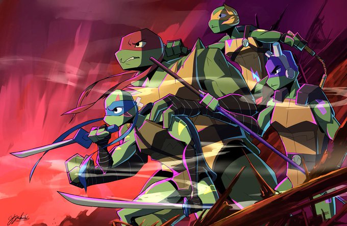 ミュータント タートルズの注目 画像ツイートまとめ アニメレーダー