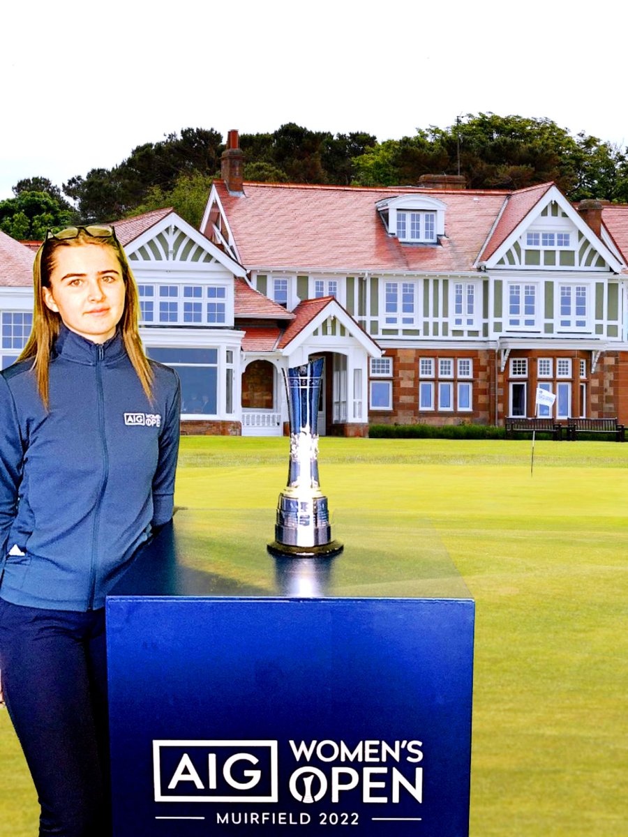 MollyGibbs2007's tweet photo. Photos with the @AIGWomensOpen trophy @MuirfieldGolf 🏴󠁧󠁢󠁳󠁣󠁴󠁿❤️ https://t.co/CVA37S5l9V
