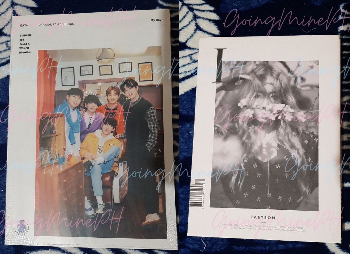 GoingMine_PH's tweet photo. INTEREST CHECK 

Sealed Day6 Albums -Php 200.00 each
Assorted Unsealed Albums 
( Got7 , iKON , Taeyeon , Momoland , Mamamoo ) - Php 100.00

Can lower the price if buying bulk order

ic ph wts lfb onhand https://t.co/wi3Xvz2rSr