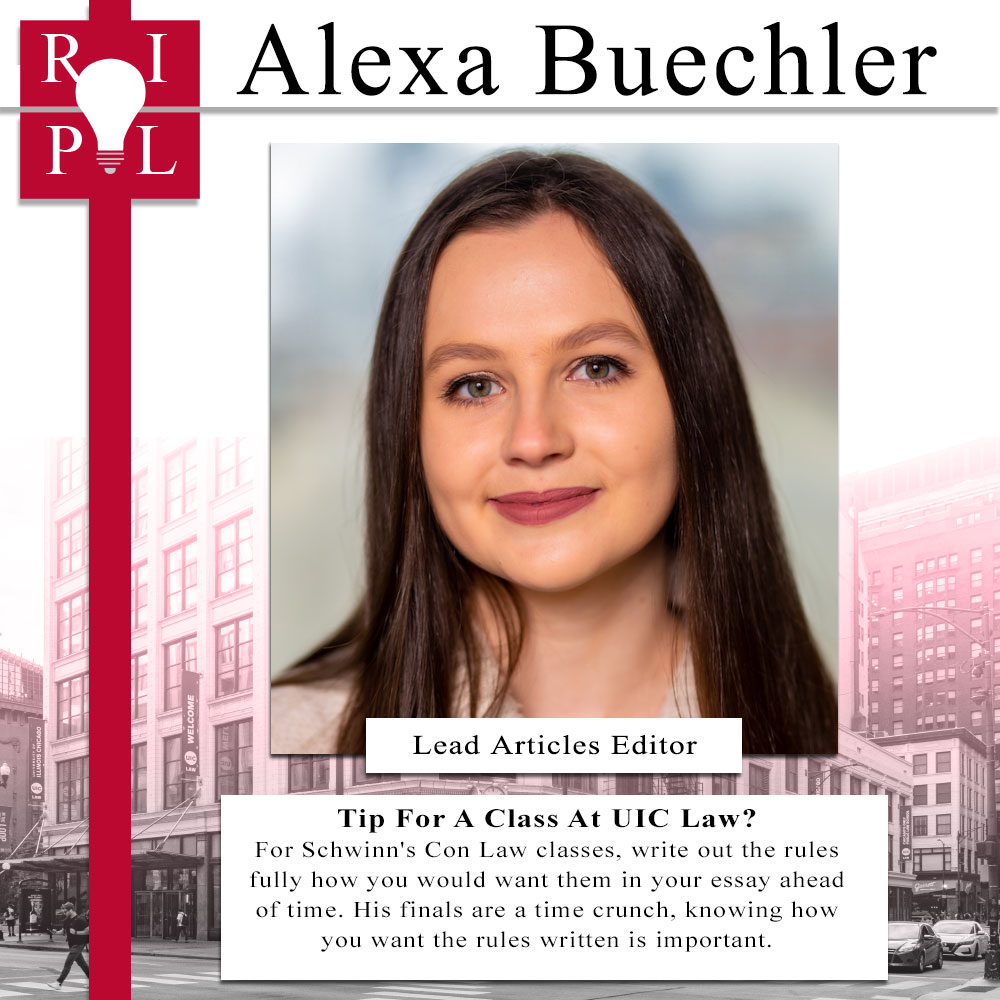 UIC_RIPL's tweet photo. Another Lead Article Editor on our 2022-2023 board is Alexa Buechler! https://t.co/7P6kFW74fB