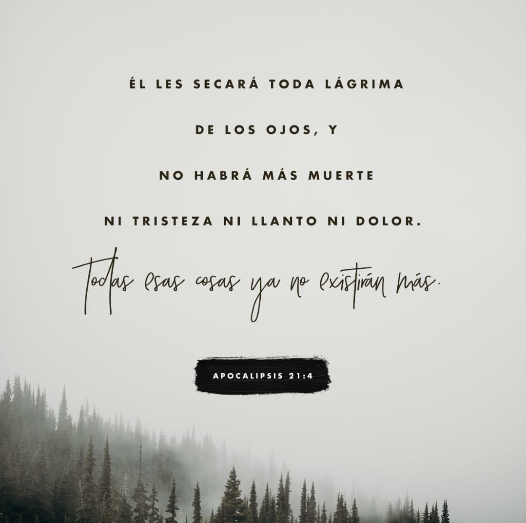 DA_1844's tweet photo. Él secará todas sus lágrimas, y ya no habrá muerte ni sufrimiento, ni llanto, ni dolor, porque el mundo como existía antes ya desapareció». https://t.co/52Q3krJS5W