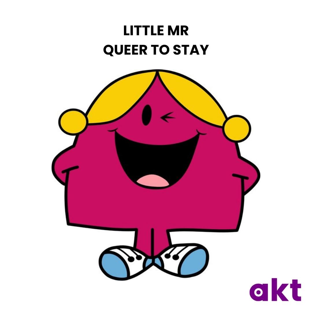 aktcharity's tweet photo. Little Miss No One Should Have To Choose Between A Safe Home and Being Themselves https://t.co/5aSe31mtMd